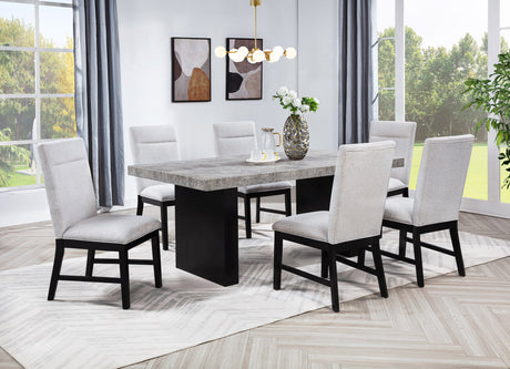 Sebastian Dove Dining Set by Crown Mark at Eve Furniture