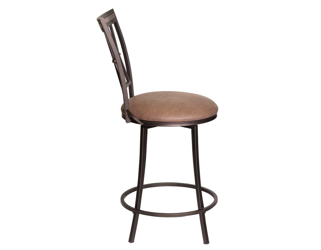 Sedona 24″ Counter Stool, Swivel by Steve Silver at Eve Furniture