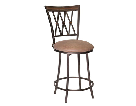 Sedona 24″ Counter Stool, Swivel by Steve Silver at Eve Furniture
