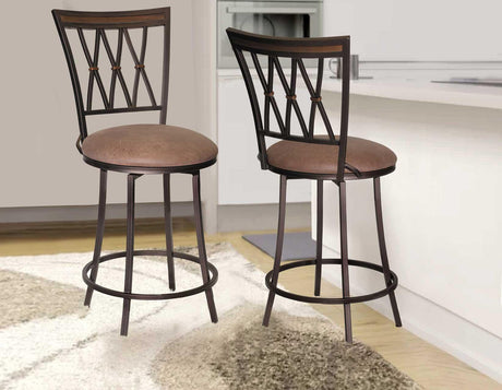 Sedona 24″ Counter Stool, Swivel by Steve Silver at Eve Furniture