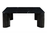 Segment Jetty Black Coffee Table by Moe's Home at Eve Furniture