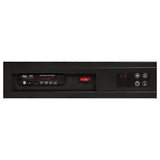 Senna Upholstered California King Audio Fireplace Bed Brown by Coaster at Eve Furniture