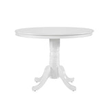 Shelby White Dining Table by Homelegance at Eve Furniture