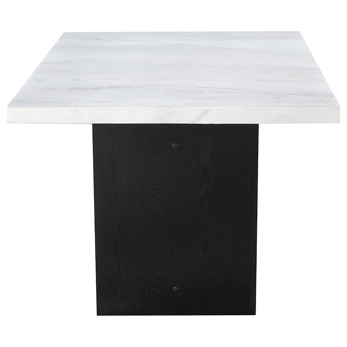 Sherry Gray 7-Piece Rectangular Marble Top Dining Table Set by Coaster at Eve Furniture