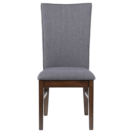 Sherwood Gray Upholstered Dining Side Chair, Set of 2 by Coaster at Eve Furniture