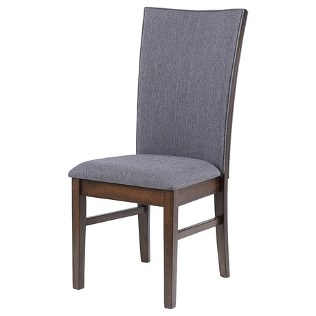 Sherwood Gray Upholstered Dining Side Chair, Set of 2 by Coaster at Eve Furniture
