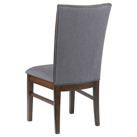 Sherwood Gray Upholstered Dining Side Chair, Set of 2 by Coaster at Eve Furniture