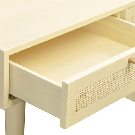 Sierra Cane Desk by TOV Furniture at Eve Furniture