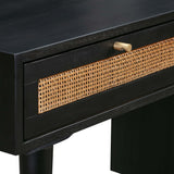 Sierra Cane Desk by TOV Furniture at Eve Furniture