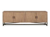 Sierra Natural Media Unit by Moe's Home at Eve Furniture
