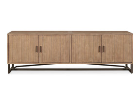 Sierra Natural Media Unit by Moe's Home at Eve Furniture