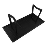 Silas Black Ash Dining Table by Moe's Home at Eve Furniture