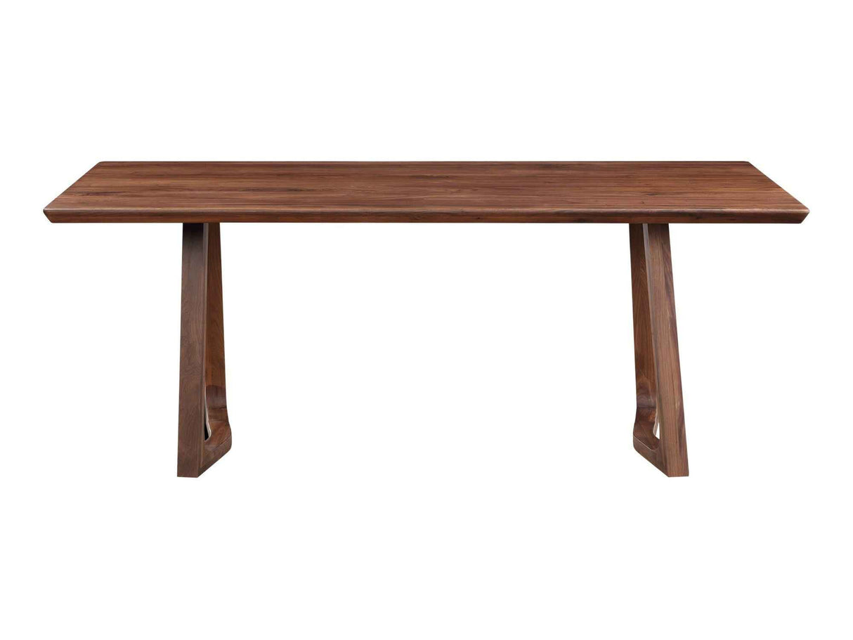 Silas Walnut Brown Dining Table by Moe's Home at Eve Furniture