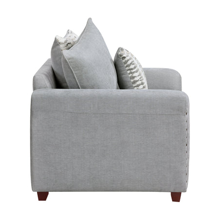 Silverthorne Gray Chair by Homelegance at Eve Furniture