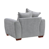 Silverthorne Gray Chair by Homelegance at Eve Furniture