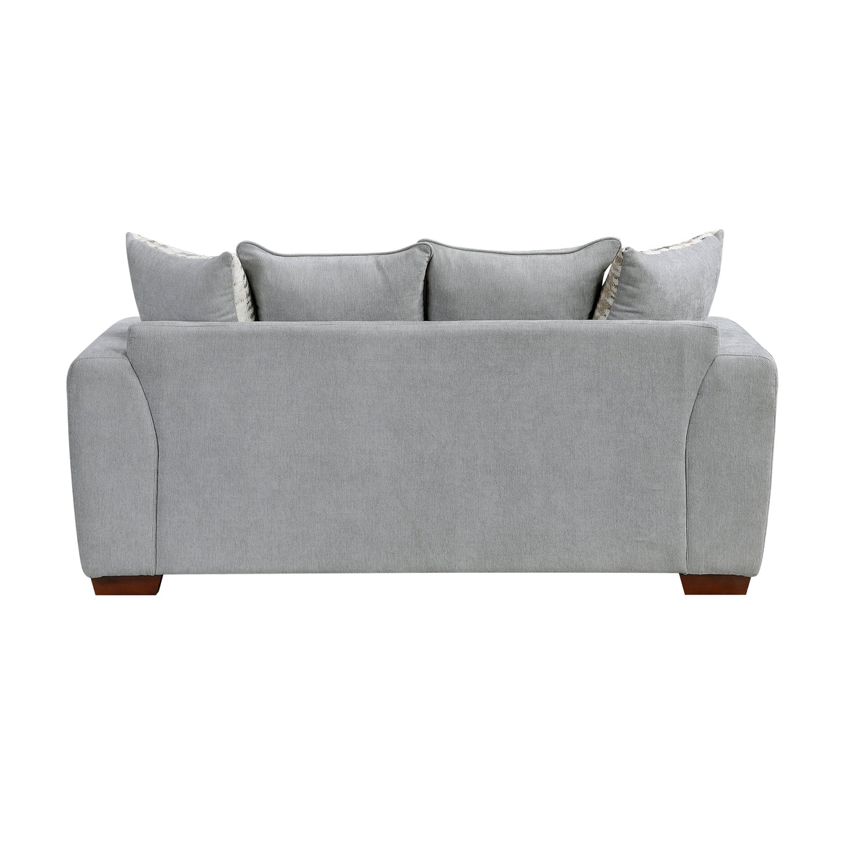 Silverthorne Gray Loveseat by Homelegance at Eve Furniture