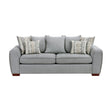 Silverthorne Gray Sofa by Homelegance at Eve Furniture
