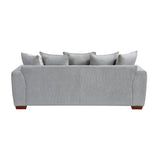 Silverthorne Gray Sofa by Homelegance at Eve Furniture