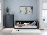Simmenfort Navy Blue Youth Bookcase Storage Bedroom Set by Ashley at Eve Furniture