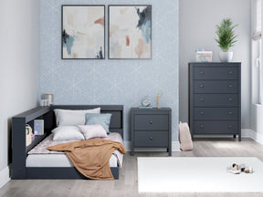 Simmenfort Navy Blue Youth Bookcase Storage Bedroom Set by Ashley at Eve Furniture