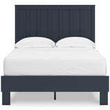 Simmenfort Navy Blue Youth Platform Bedroom Set by Ashley at Eve Furniture