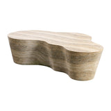 Slab Concrete Indoor / Outdoor Coffee Table by TOV Furniture at Eve Furniture