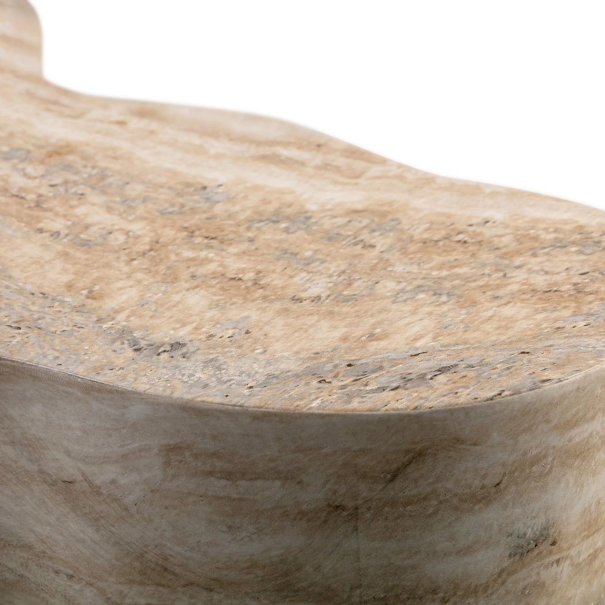 Slab Concrete Indoor / Outdoor Side Table by TOV Furniture at Eve Furniture