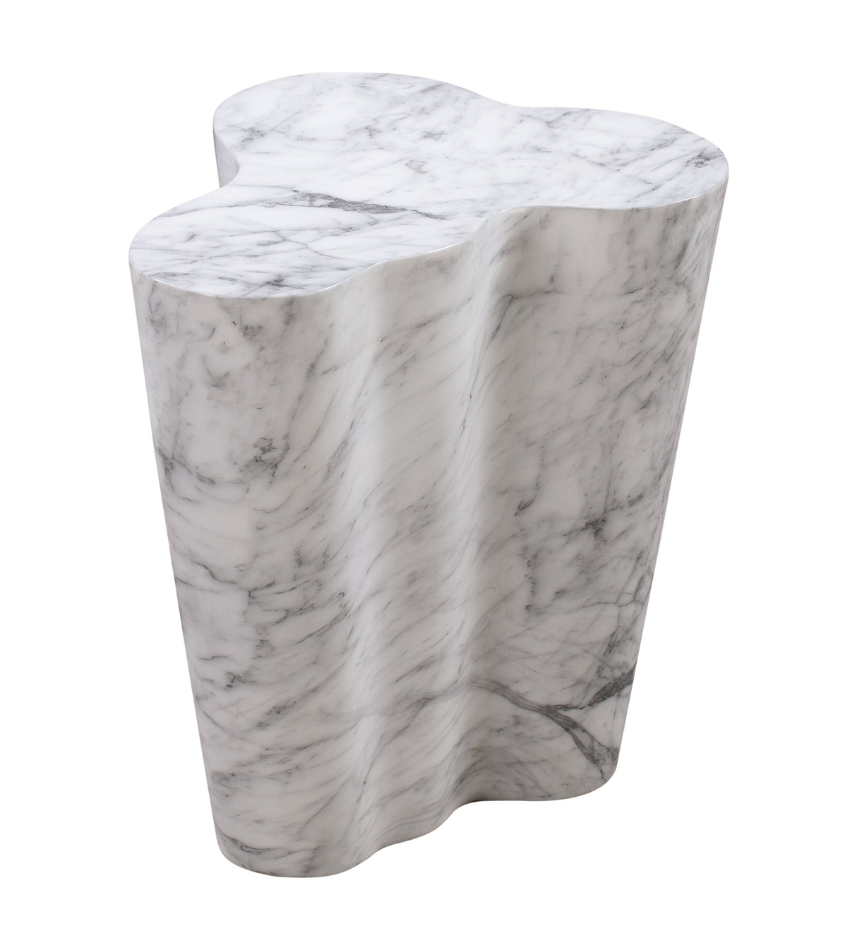 Slab Concrete Indoor / Outdoor Side Table by TOV Furniture at Eve Furniture