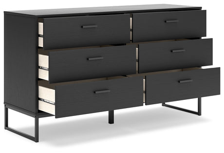 Socalle Black Youth Panel Platform Bedroom Set by Ashley at Eve Furniture
