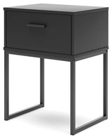 Socalle Black Youth Panel Platform Bedroom Set by Ashley at Eve Furniture