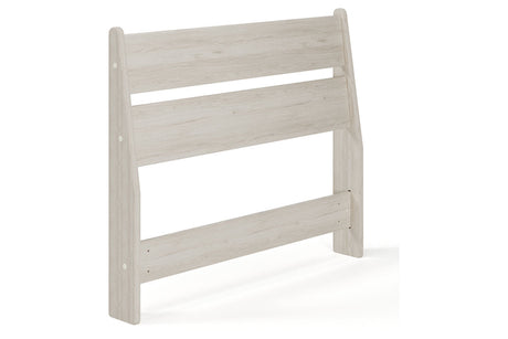 Socalle Light Natural Youth Panel Platform Bedroom Set by Ashley at Eve Furniture