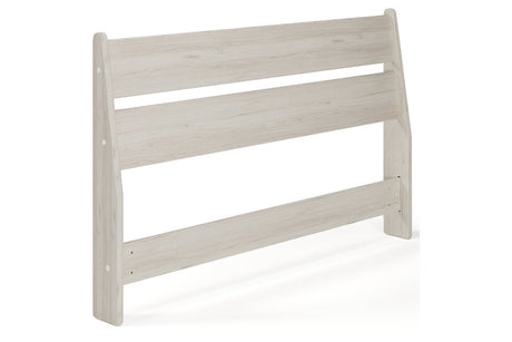 Socalle Light Natural Youth Panel Platform Bedroom Set by Ashley at Eve Furniture