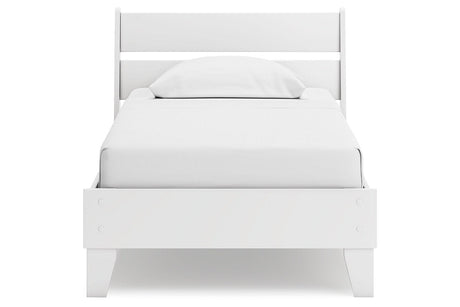 Socalle Two-tone Youth Platform Bedroom Set by Ashley at Eve Furniture