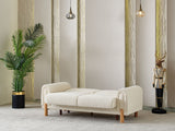 Soho 4-pieces (2 Sofa & 2 Chair) Livingroom Set Cream - Clearance