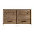 Sonoma Oak Dresser by Homelegance at Eve Furniture