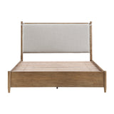 Sonoma Oak King Platform Bed by Homelegance at Eve Furniture