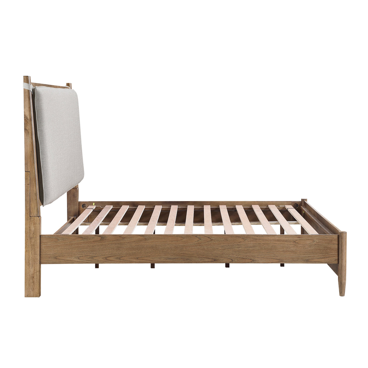 Sonoma Oak King Platform Bed by Homelegance at Eve Furniture