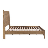 Sonoma Oak King Platform Bed by Homelegance at Eve Furniture