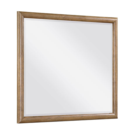 Sonoma Oak Mirror (Mirror Only) by Homelegance at Eve Furniture