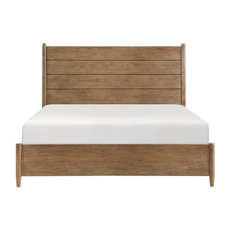 Sonoma Oak Platform Bedroom Set by Homelegance at Eve Furniture
