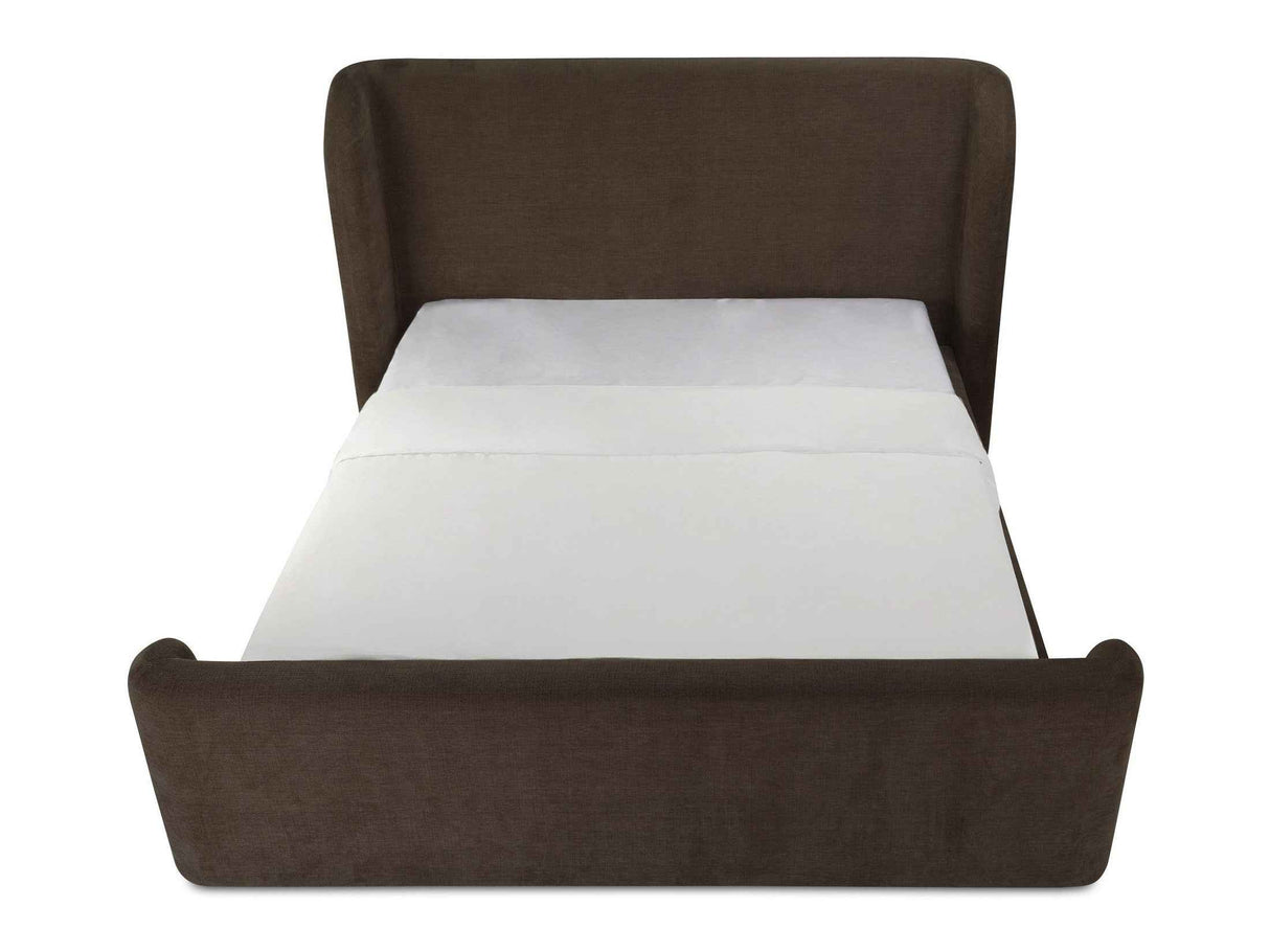 Sophia Brown Queen Storage Bed