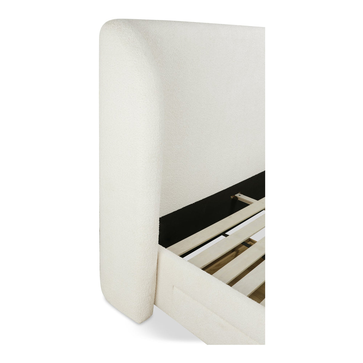 Sophia Cream King Storage Bed by Moe's Home at Eve Furniture