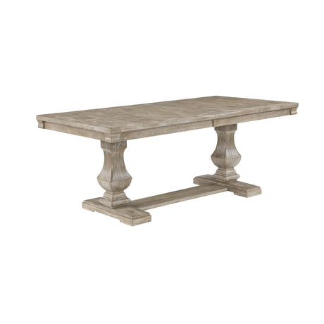 Southlake Brownish Gray Extendable Dining Table by Homelegance at Eve Furniture