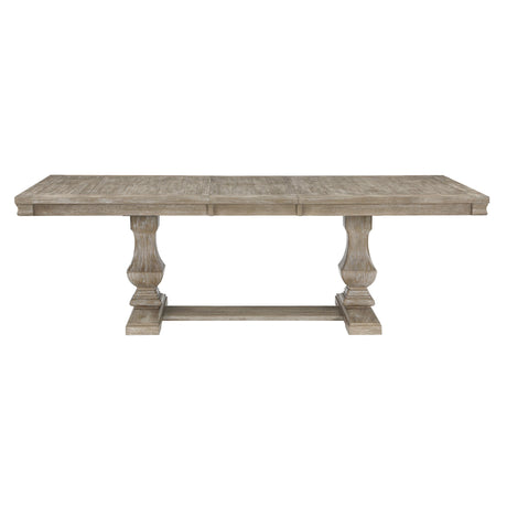 Southlake Brownish Gray Extendable Dining Table by Homelegance at Eve Furniture