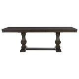 Southlake Wire Brushed Rustic Brown Dining Table by Homelegance at Eve Furniture