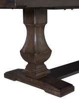 Southlake Wire Brushed Rustic Brown Dining Table by Homelegance at Eve Furniture