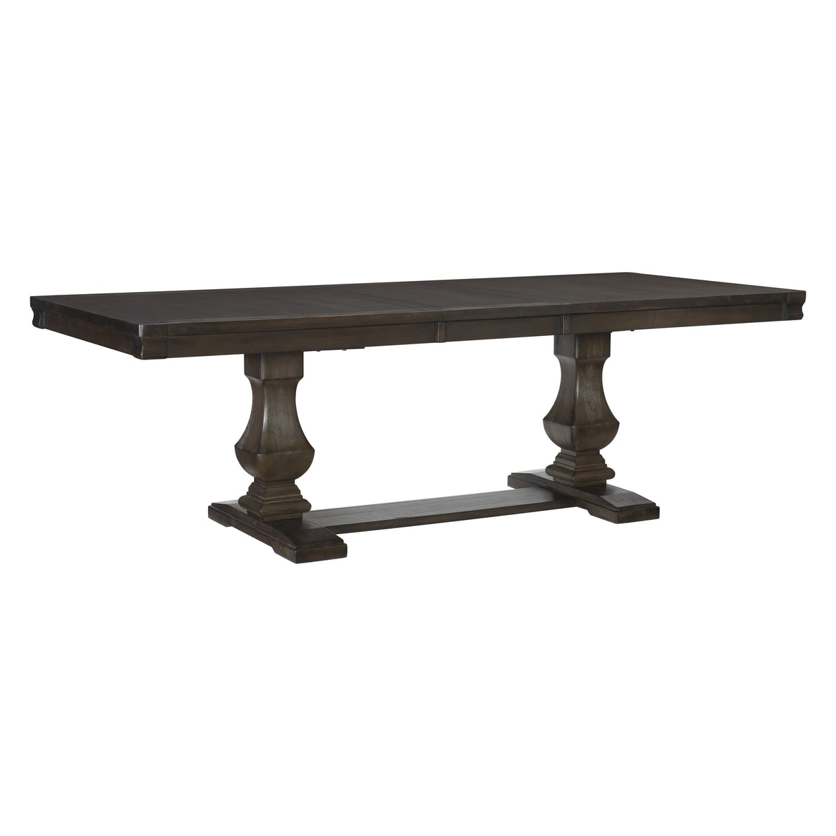 Southlake Wire Brushed Rustic Brown Dining Table by Homelegance at Eve Furniture