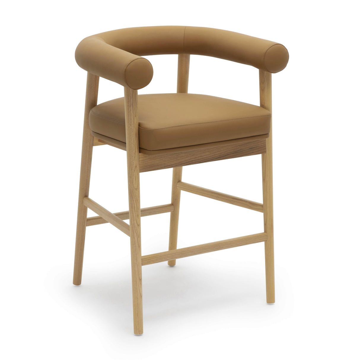 Spara Performance Vegan Leather Counter Stool by TOV Furniture at Eve Furniture