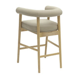 Spara Performance Vegan Leather Counter Stool by TOV Furniture at Eve Furniture