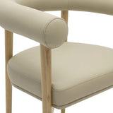 Spara Performance Vegan Leather Dining Chair by TOV Furniture at Eve Furniture